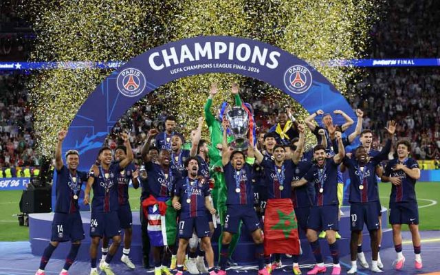 PSG conquista, outra vez, a UEFA Champions League