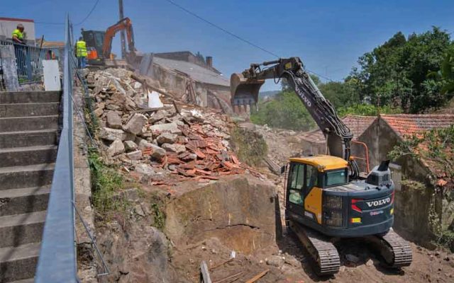 Arrancaram as obras do Corredor Verde do Rio Leça na Maia