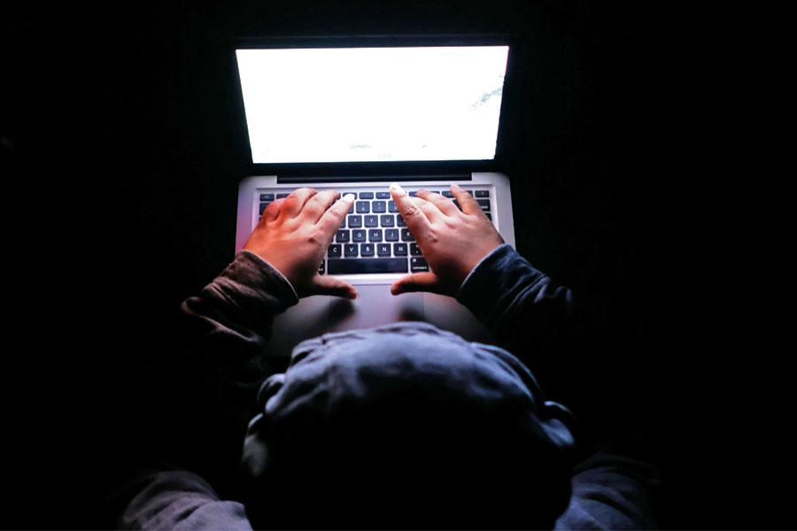 hacker ataque informatico computador