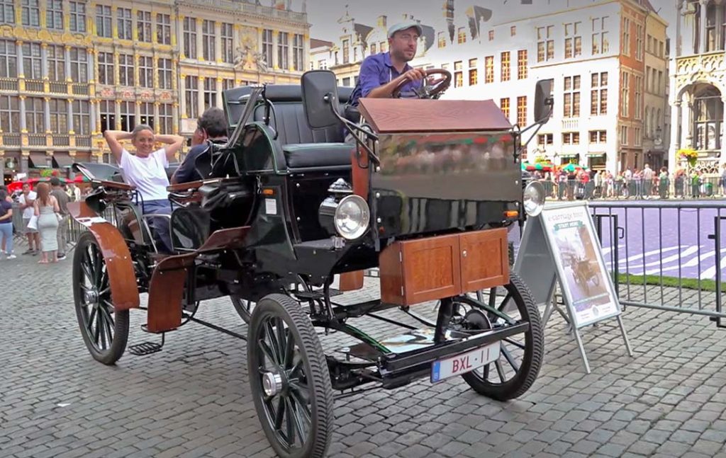 carrocas eletricas em Bruxelas