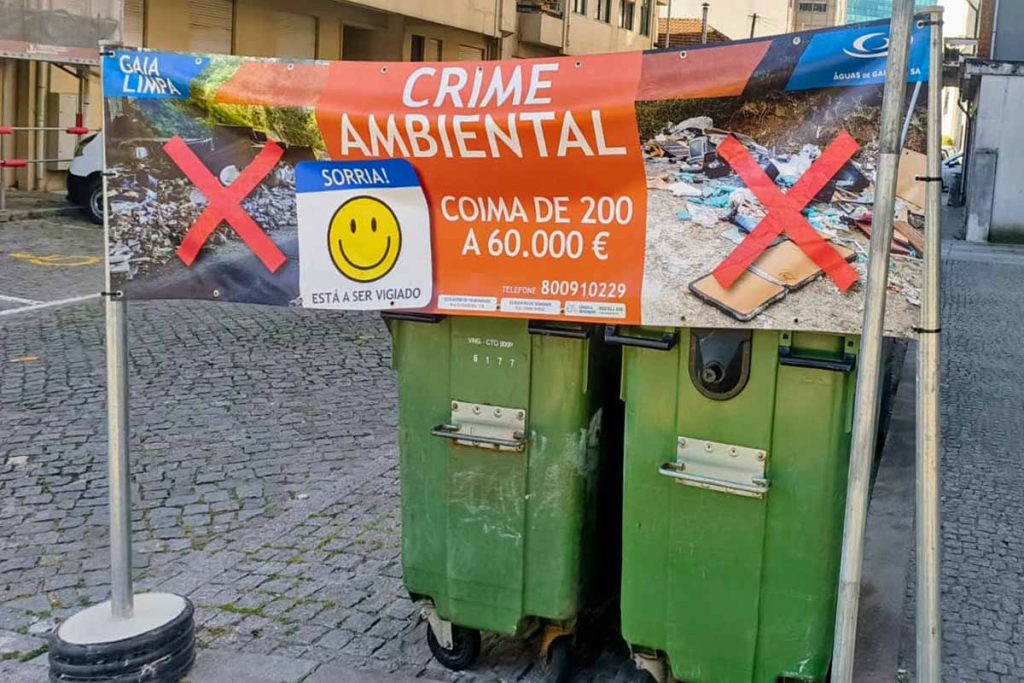 lixo Vila Nova de Gaia