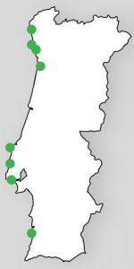 mapa praias com animais