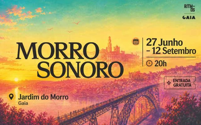 Concertos gratuitos no Jardim do Morro de junho a setembro