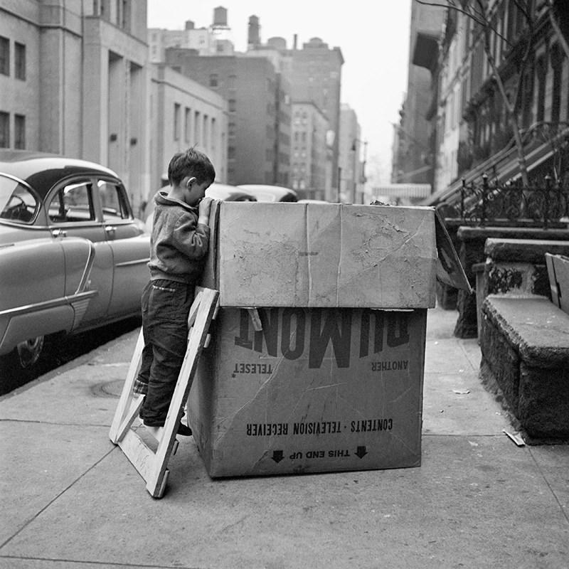 Vivian Maier - Nova Iorque, 1954. Vivian Maier - Nova Iorque, 1954.